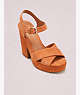 Kate Spade,grace platform sandals,sandals,Brick