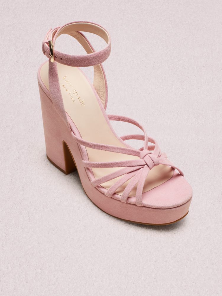 Kate Spade,glenn platform sandals,sandals,Tutu Pink Multi