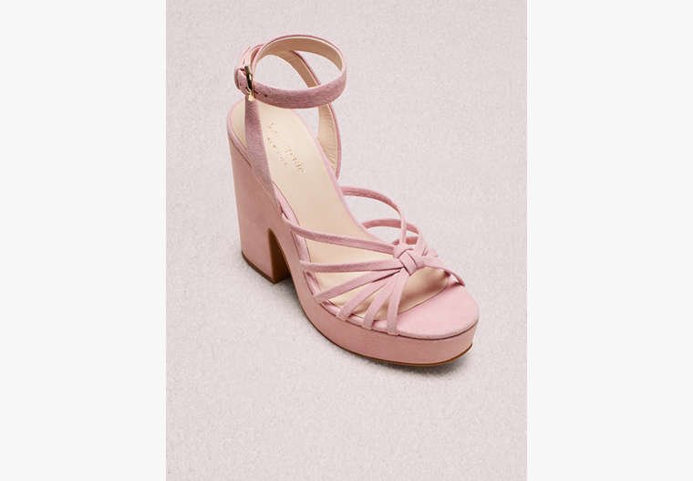 Kate Spade,glenn platform sandals,sandals,Tutu Pink Multi image number 0