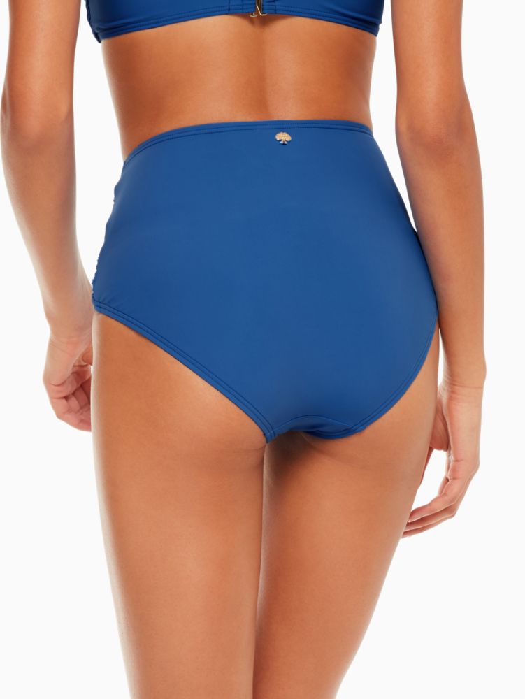 Grove Beach Tie High Waist Bikini Bottom, , Product