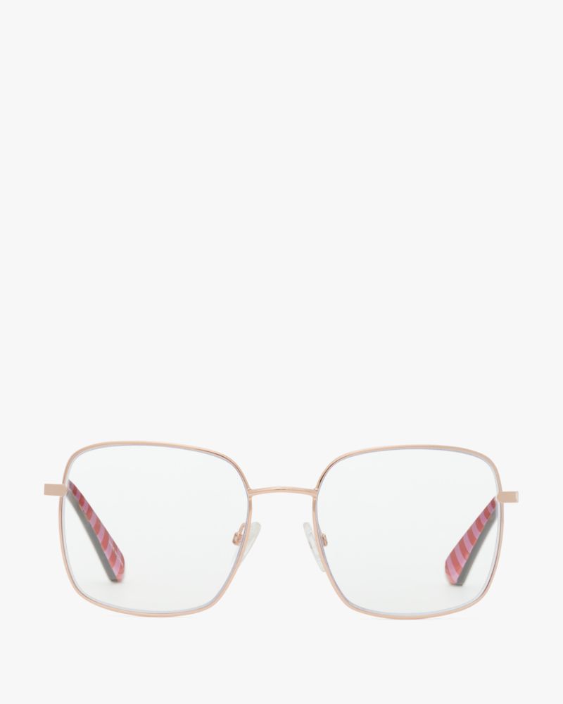 Kate Spade,Salome Readers,Red Gold