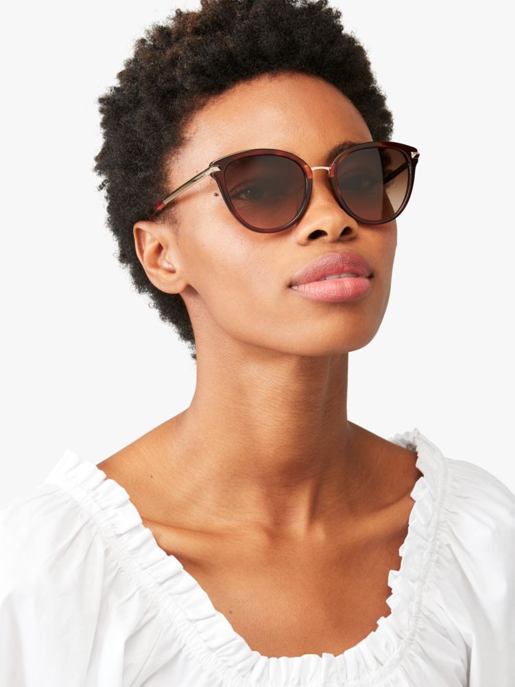 Kate Spade,savona sunglasses,sunglasses,Havan Gold