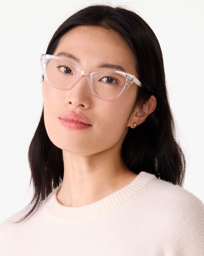 Kate Spade,Seonie Reading Glasses,Clear