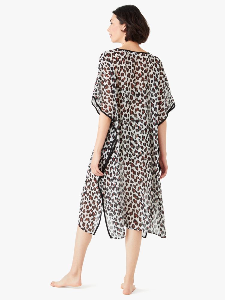 Kate Spade Anemone Floral Cover-up Caftan