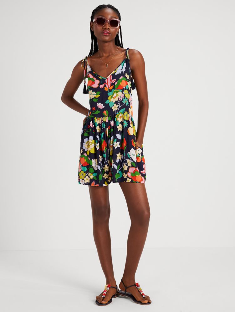 Flower Bed Cover-up Romper