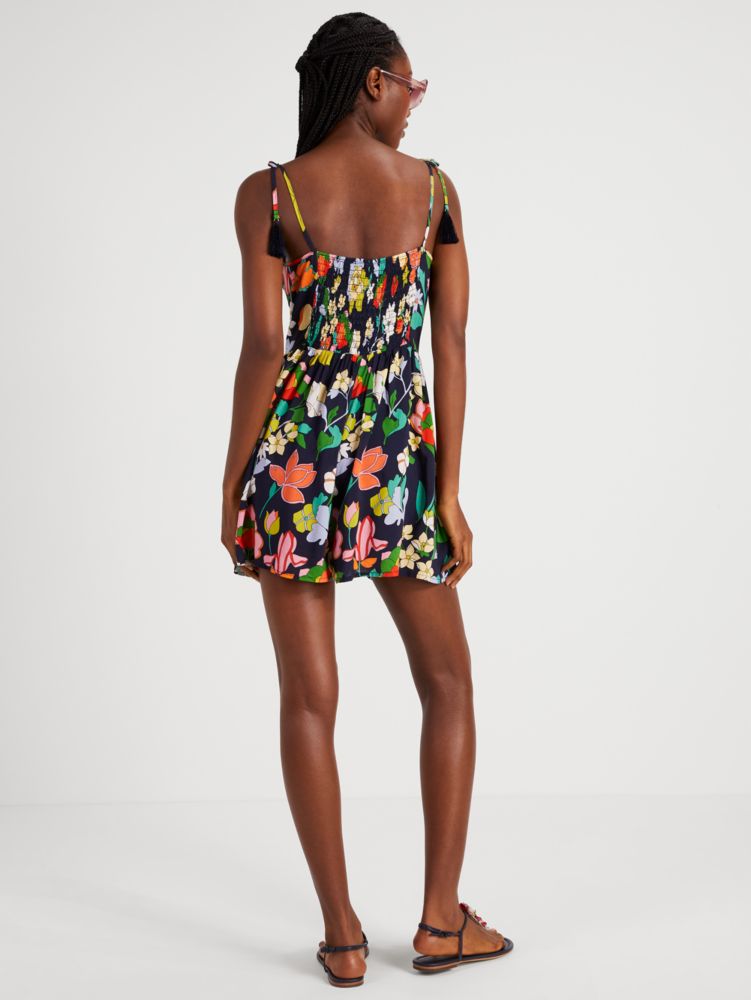 Kate Spade,Flower Bed Cover-up Romper,