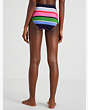 Kate Spade,Sunny Day Stripe High-waist Bikini Bottom,Multi