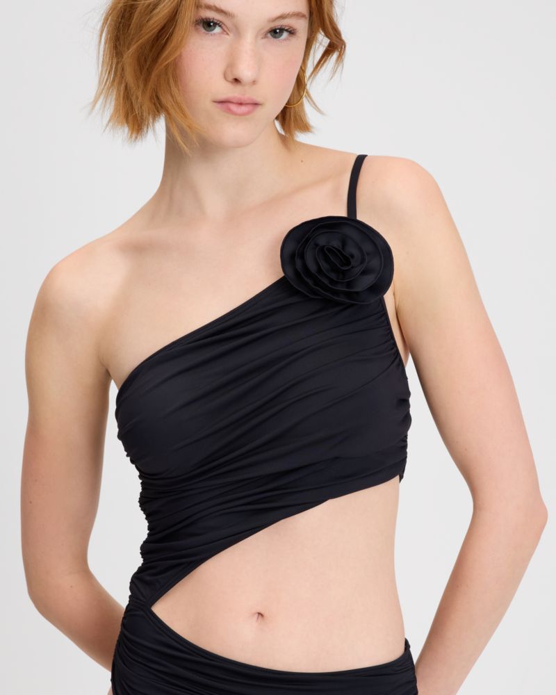 Kate Spade,Rose One Shoulder One Piece,