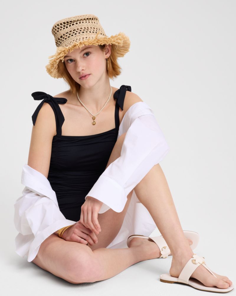 Kate Spade,Shirred One Piece,