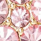 Kate Spade,Flower Studs,Studs,Cubic Zirconia,Floral Embellishment,Gem Embellishment,Silver Metal,Formal,Pink