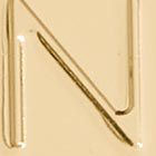 Initial N Mini Pendant - thumbnail 6
