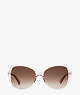 Kate Spade,taliyah sunglasses,sunglasses,Brown
