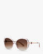 Kate Spade,taliyah sunglasses,sunglasses,Brown