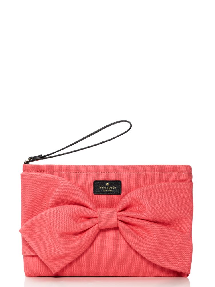 On Purpose Flamingo Pink Wristlet, , Product