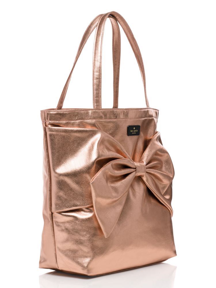 Rose gold tote handbag hot sale