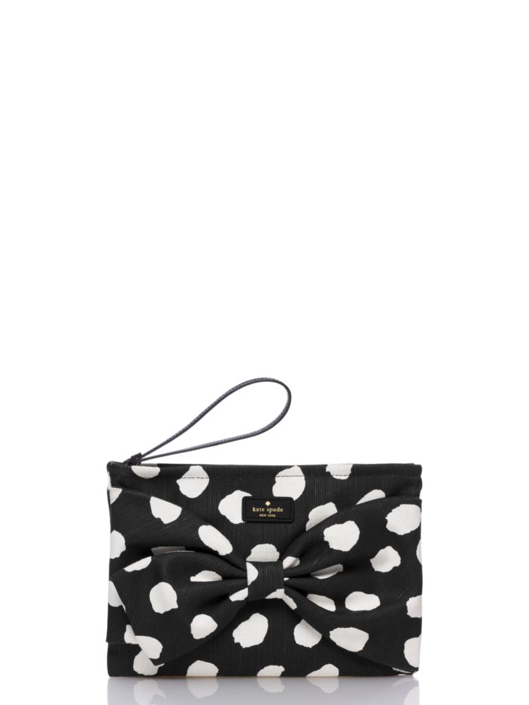 Kate Spade,On Purpose Canvas Wristlet,