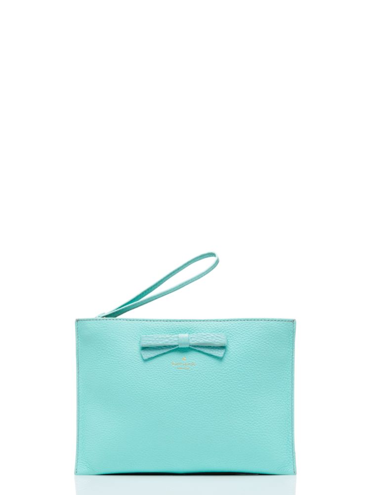 Kate Spade,On Purpose Leather Wristlet,