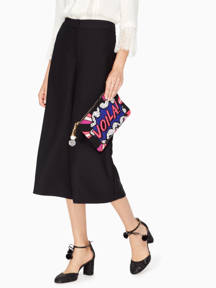 Kate Spade,On Purpose Voila Beaded Clutch,