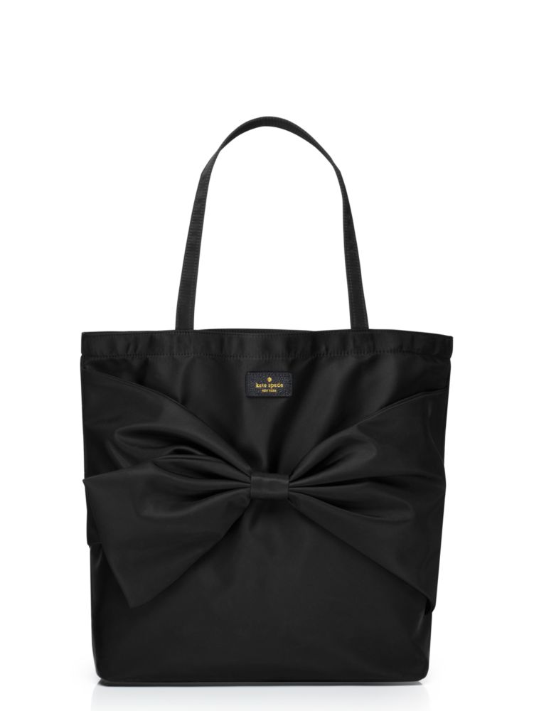 Kate Spade good New York Black Nylon Tote Bags