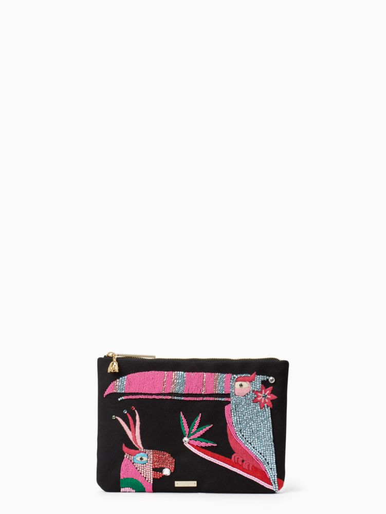 Kate Spade,On Purpose Beaded Parrot Bag,