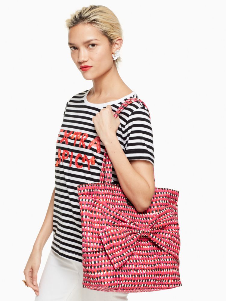 Kate Spade,On Purpose Canvas Tote,