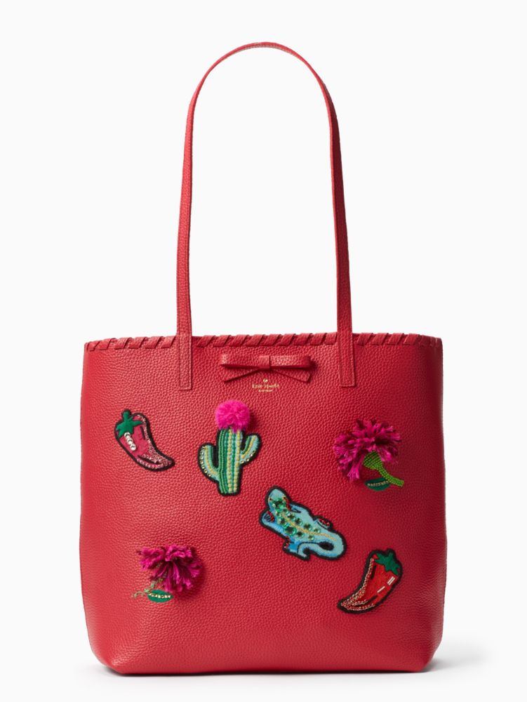 Kate Spade,On Purpose Zip-top Leather Tote,