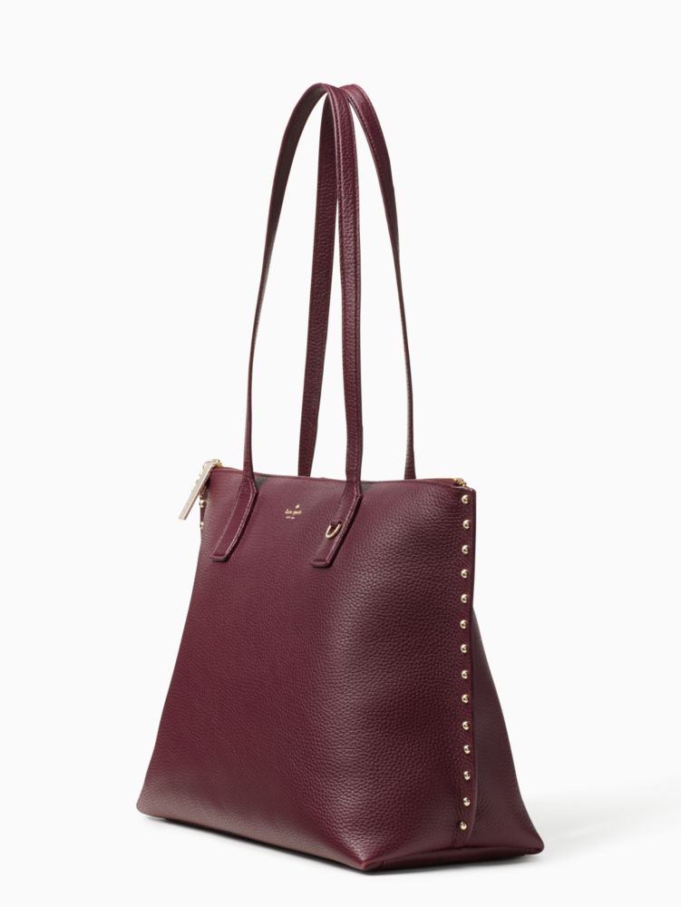 Kate spade on online purpose studded leather tote