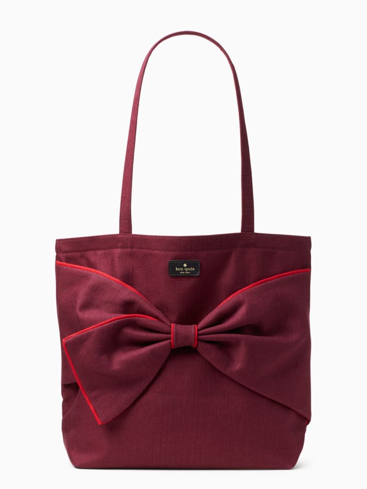 Kate spade cheap nylon bow tote