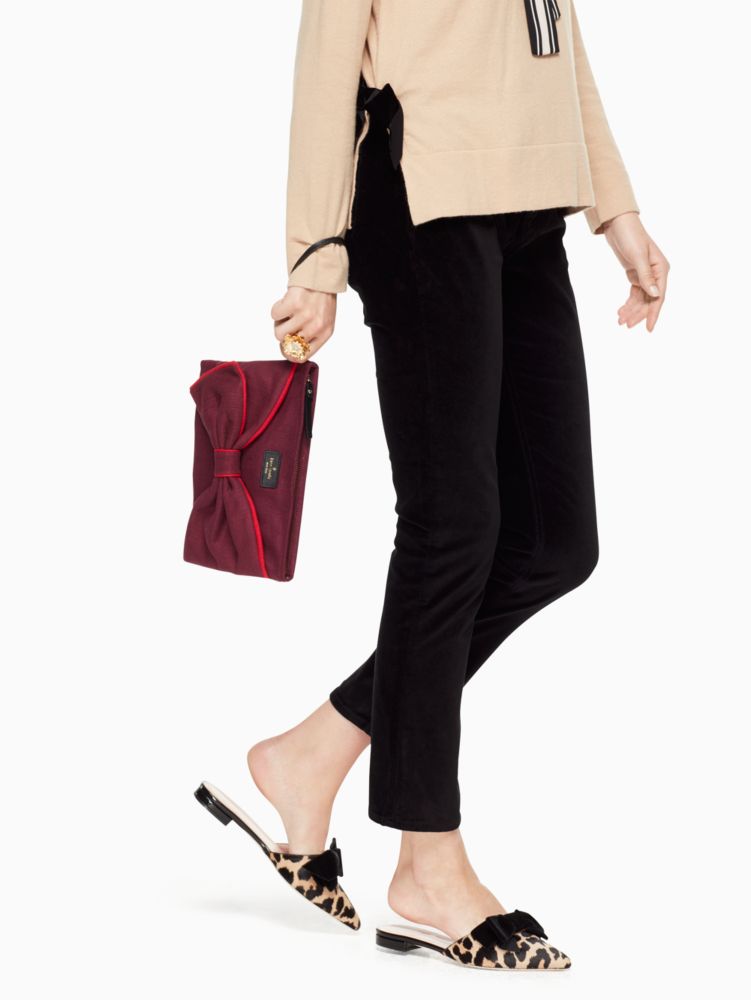 Kate Spade,On Purpose Canvas Wristlet,