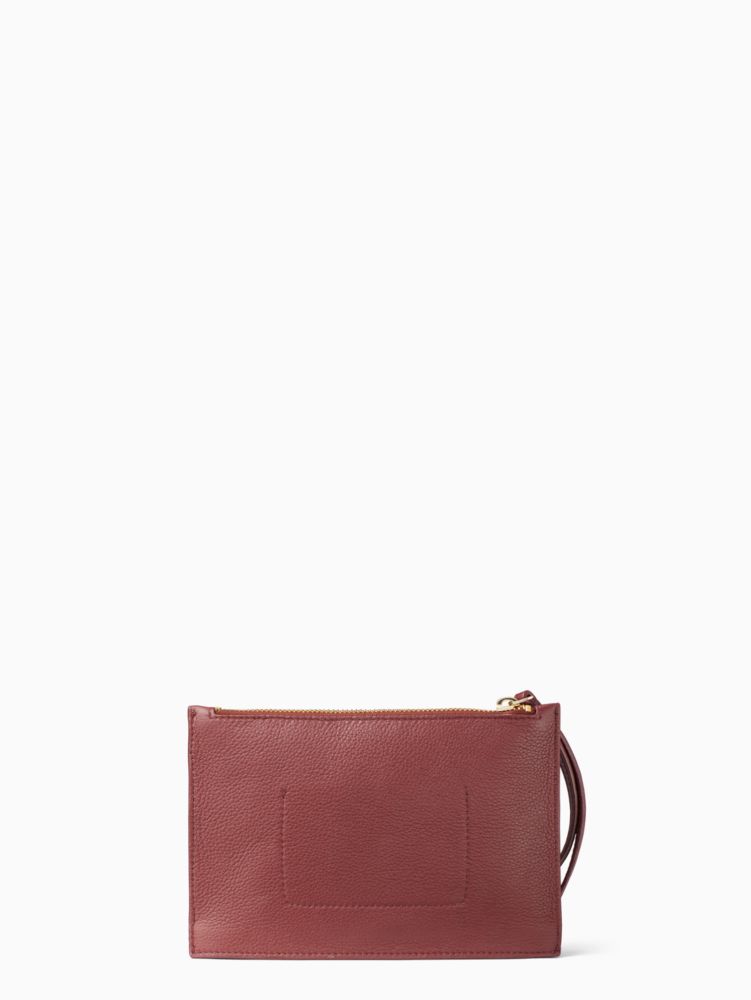 Kate Spade,On Purpose Embellished Mini Leather Wristlet,