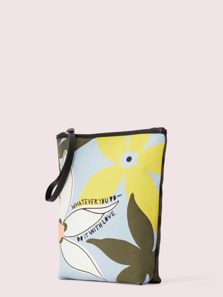 Cleo Wade X Kate Spade New York Floral Pouch, , Product