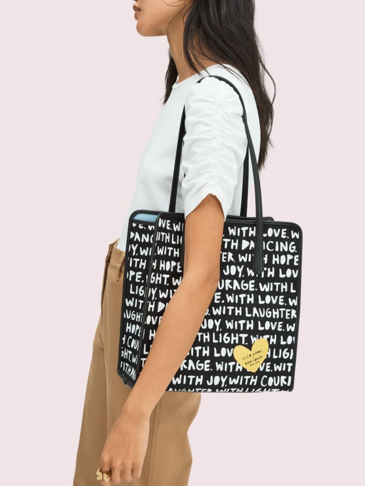 Kate Spade,Cleo Wade X Kate Spade New York Phrases Tote,