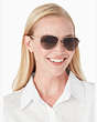 Kate Spade,Varese Sunglasses,Light Gold
