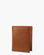 Jack Spade Pebbled Leather Travel Wallet, Light Tan, Product