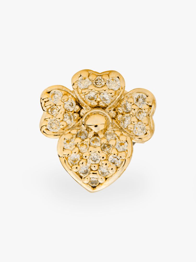 Kate Spade,Precious Pansy Pavé Studs,