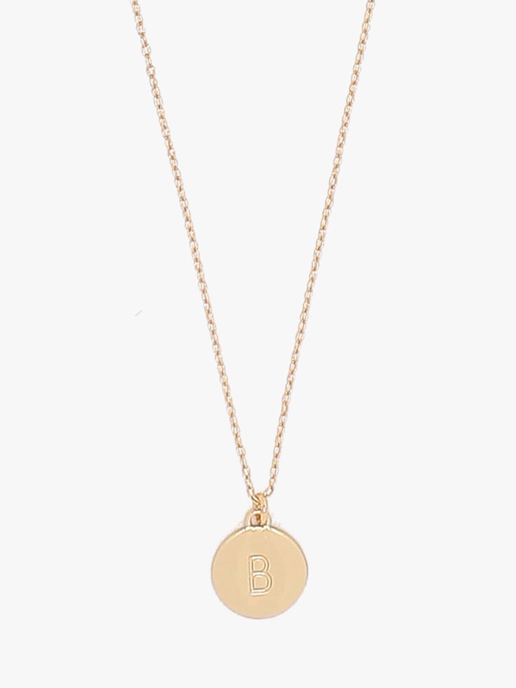 Ketting met 'B' Hanger Kate Spade , Yellow , Dames