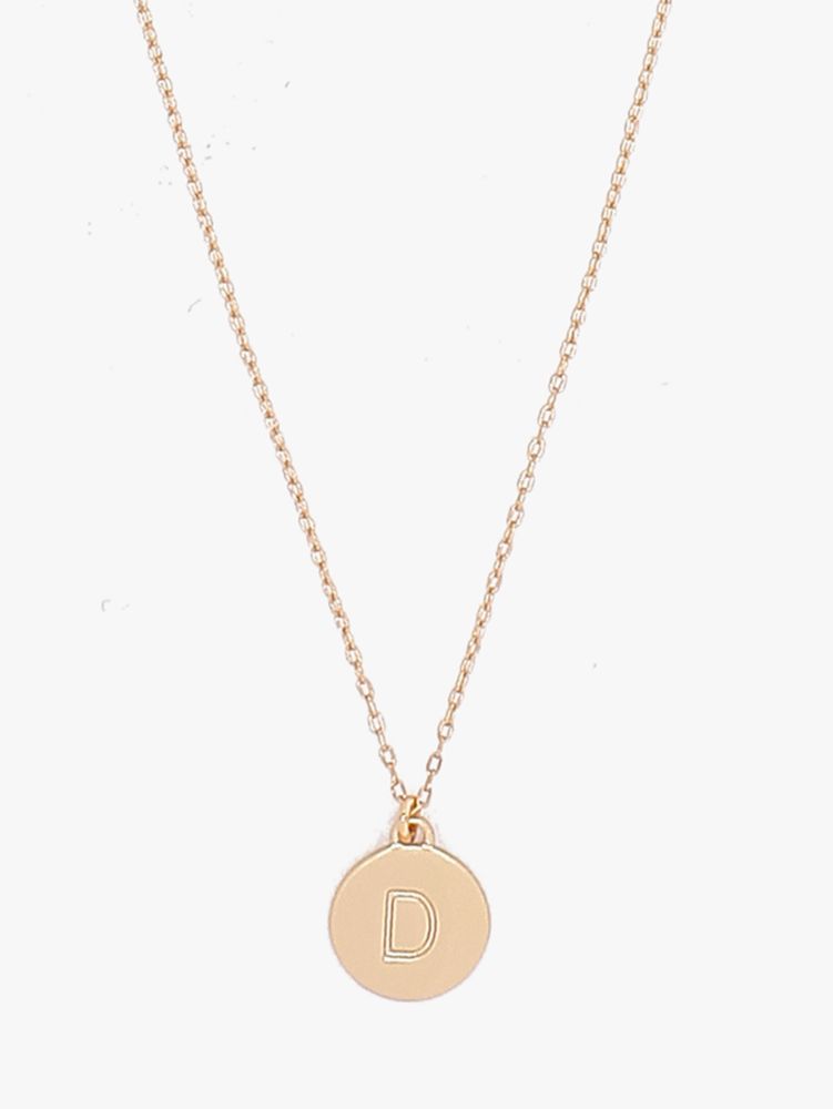 Kate Spade,d mini pendant,necklaces,Gold