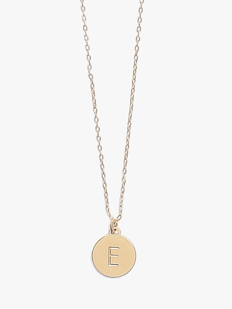 Kate Spade,e mini pendant,necklaces,Gold