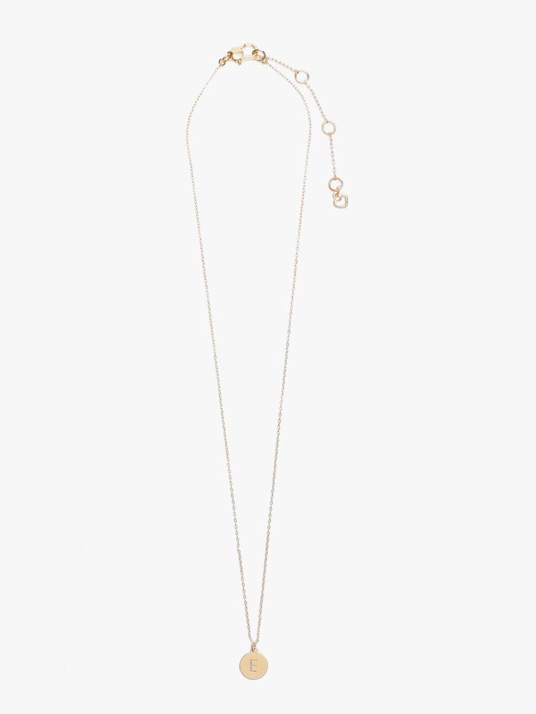 Kate Spade,e mini pendant,necklaces,Gold