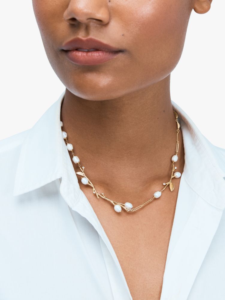 Kate Spade,brilliant branches statement necklace,