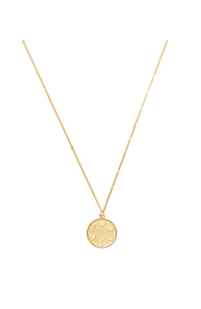 Kate spade coin necklace hot sale