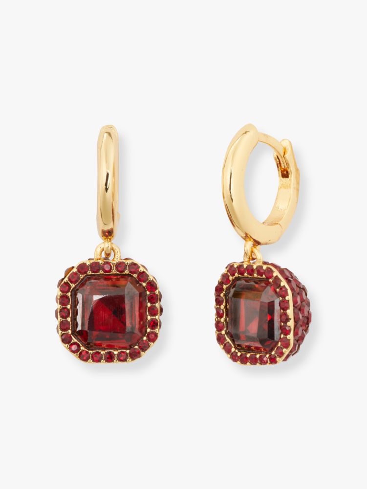 Kate spade store pave drop earrings