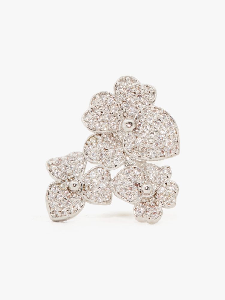 Kate Spade,Precious Pansy Pavé Statement Studs,