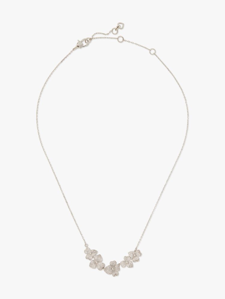 Precious Pansy Pavé Statement Necklace, , Product