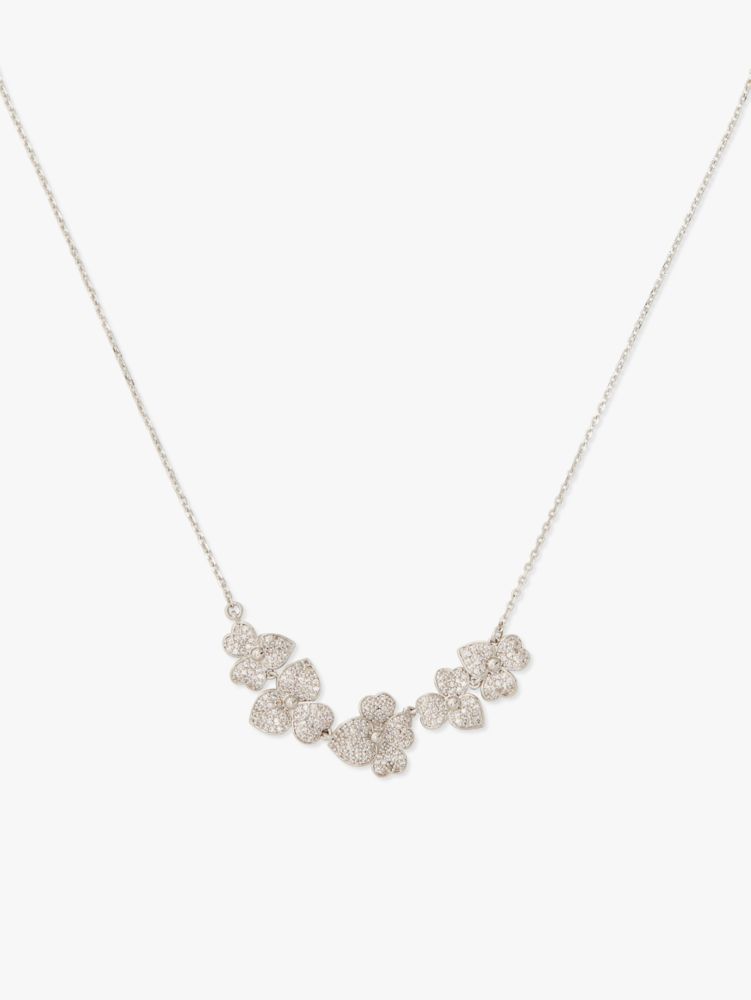 Precious Pansy Pavé Statement Necklace, , Product