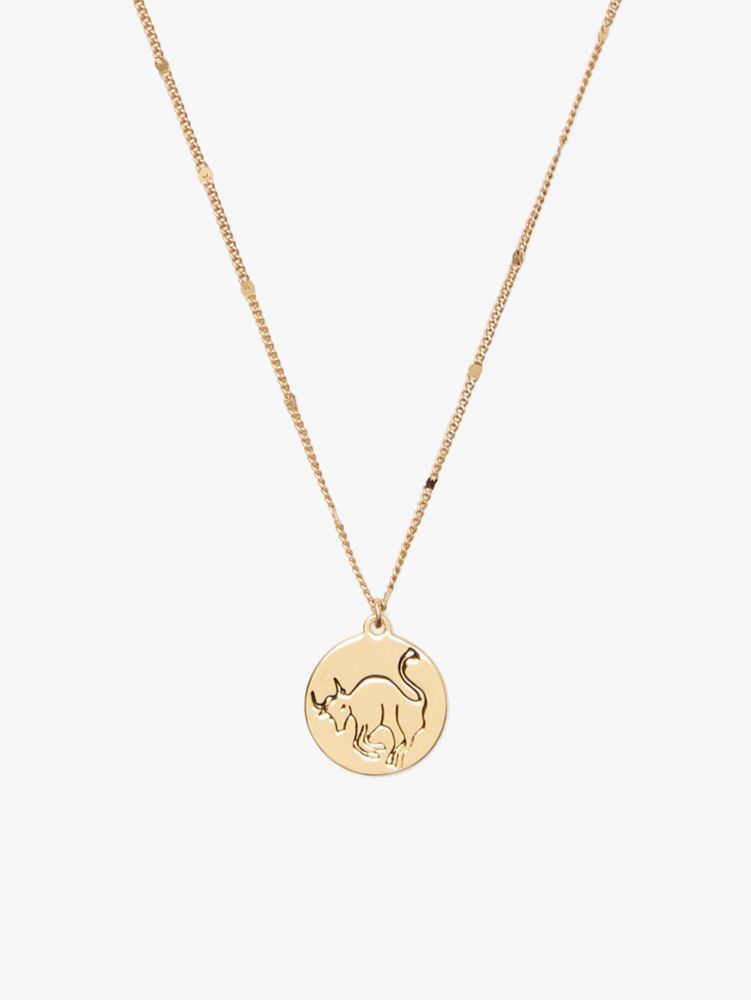 Kate Spade In The Stars Taurus Pendant