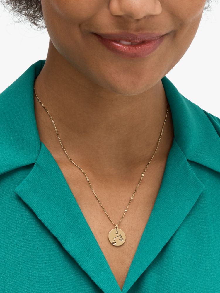 Kate spade store taurus necklace