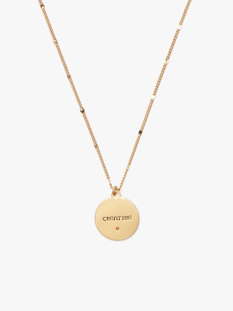 Kate Spade,In The Stars Cancer Pendant,