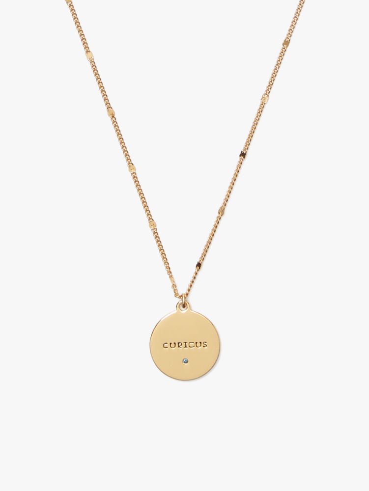 Kate Spade,In The Stars Virgo Pendant,