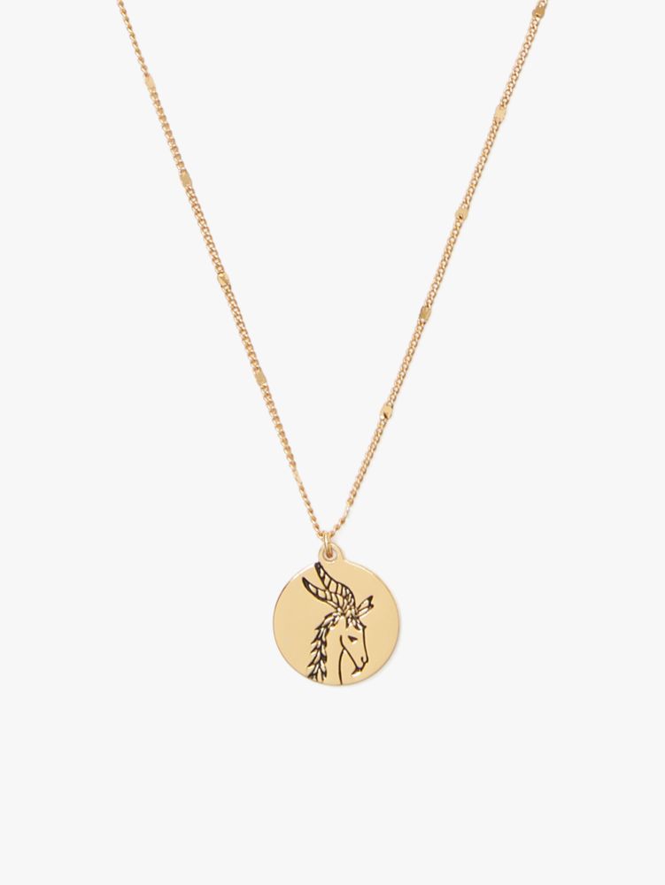 Kate Spade In The Stars Capricorn Pendant